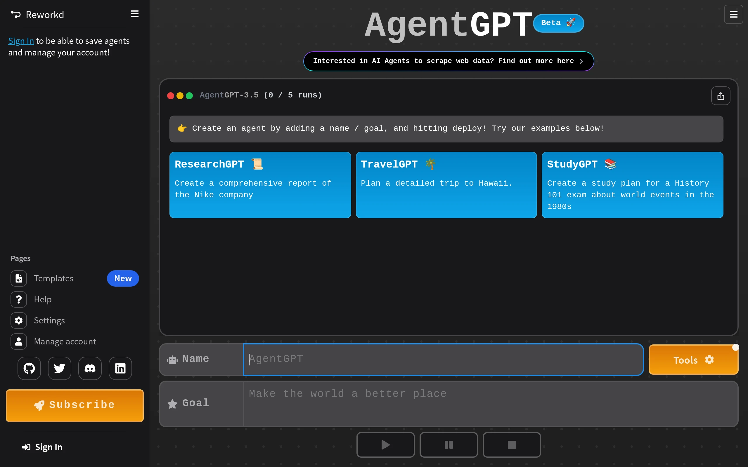 AgentGPT