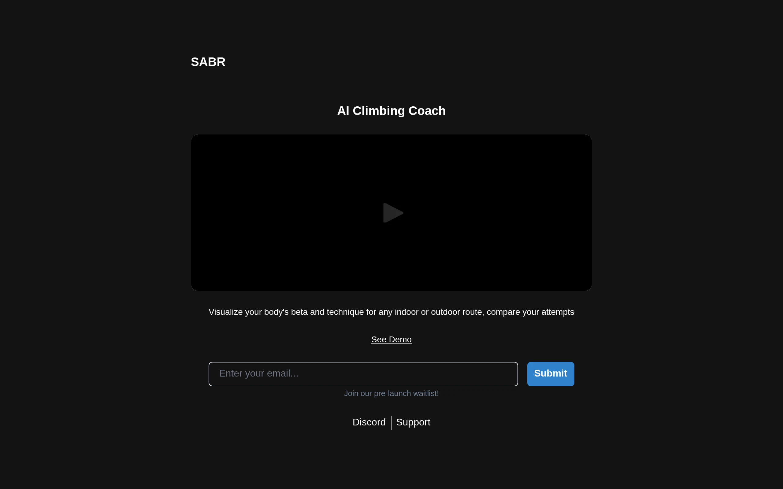 AI climbing coach