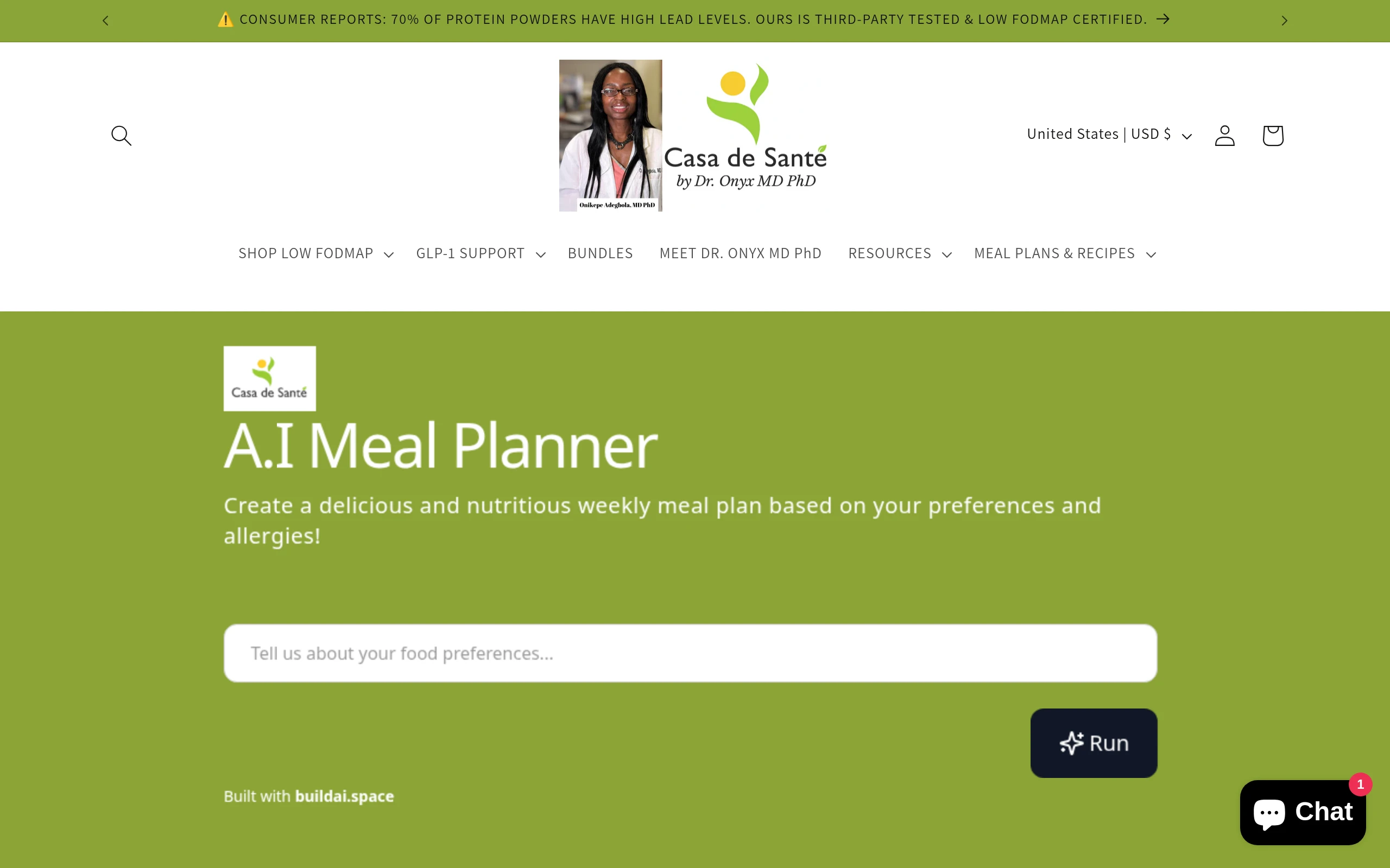 AI Meal Planner