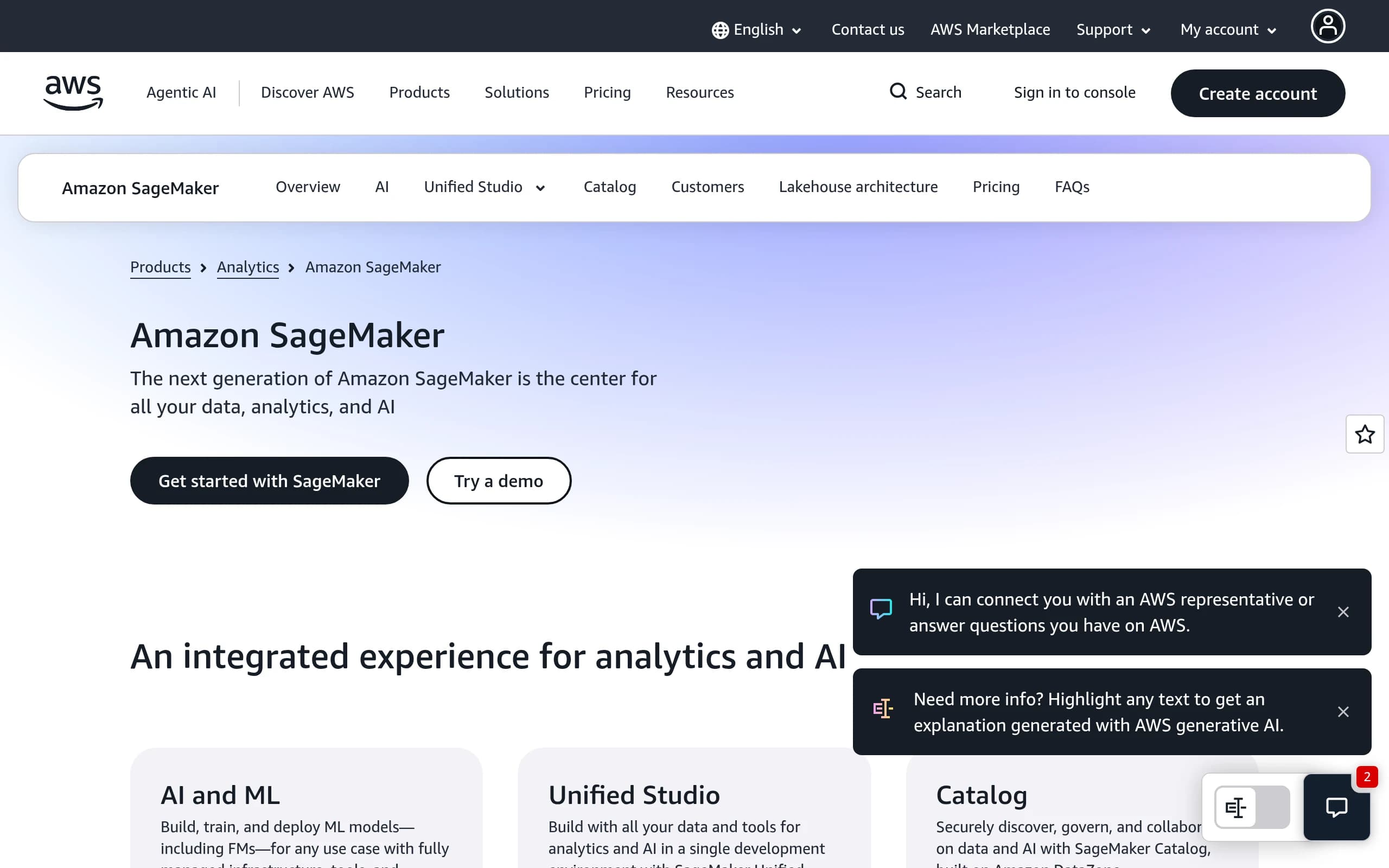 Amazon Sage Maker