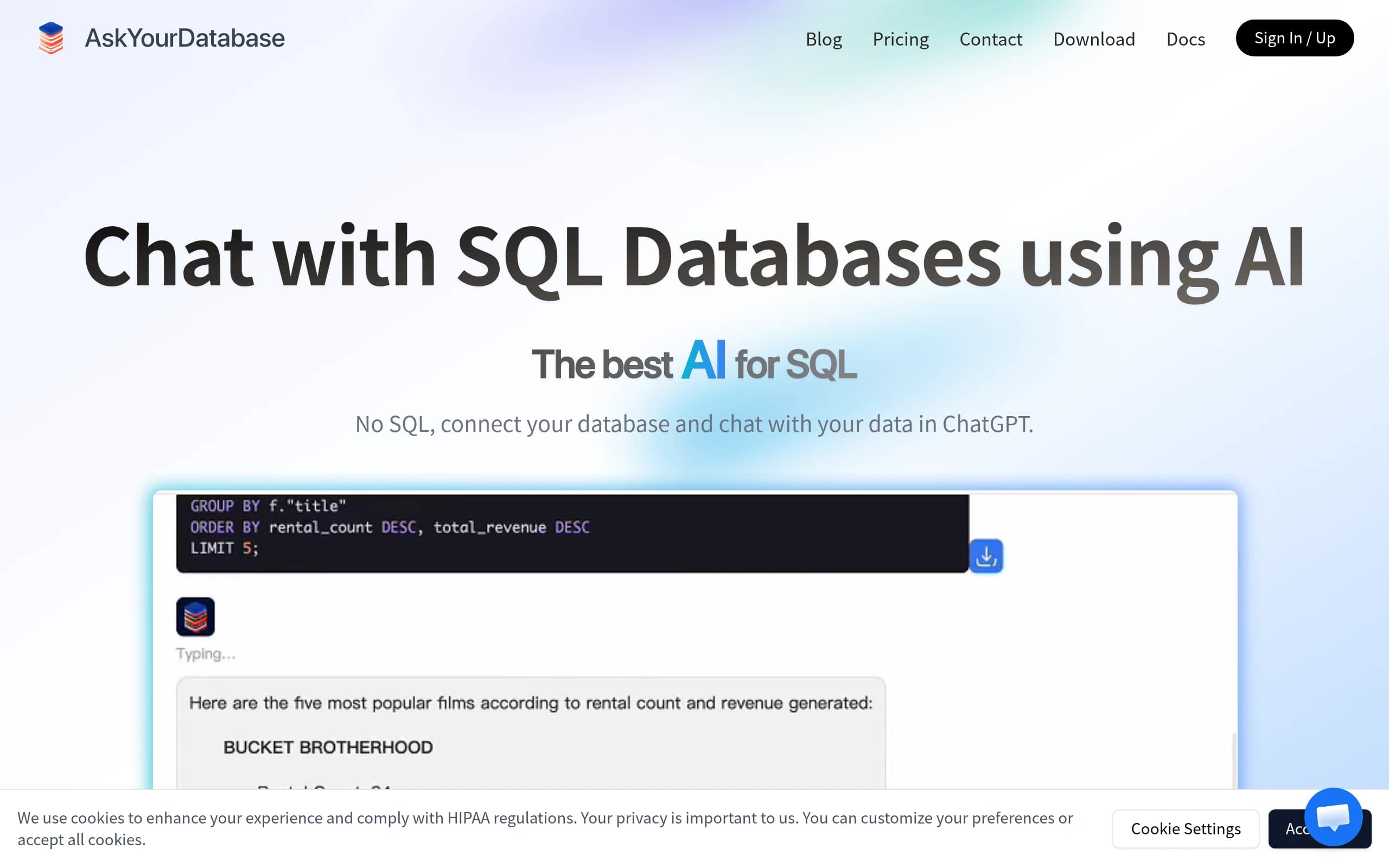AskYourDatabase
