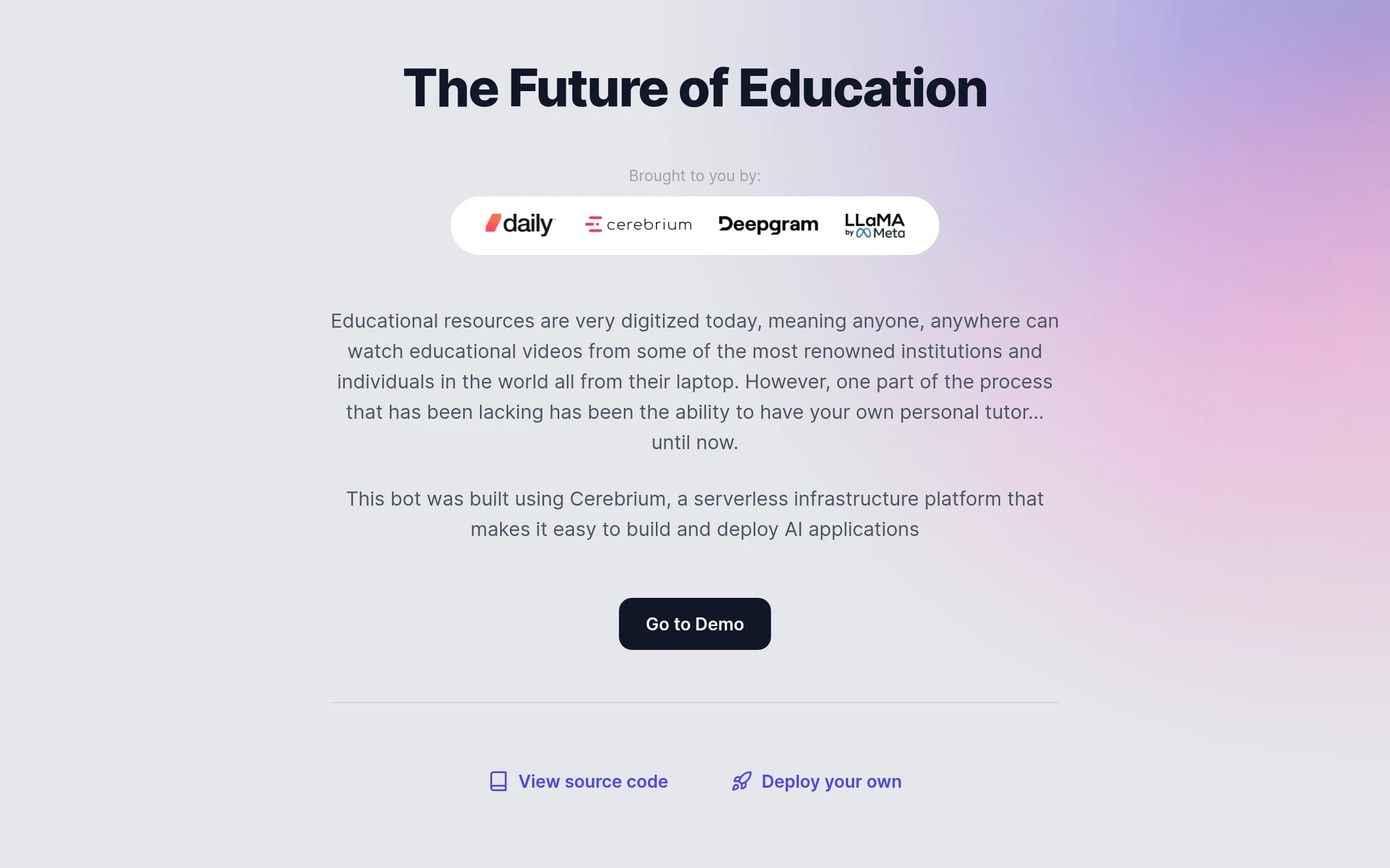 Educationbot