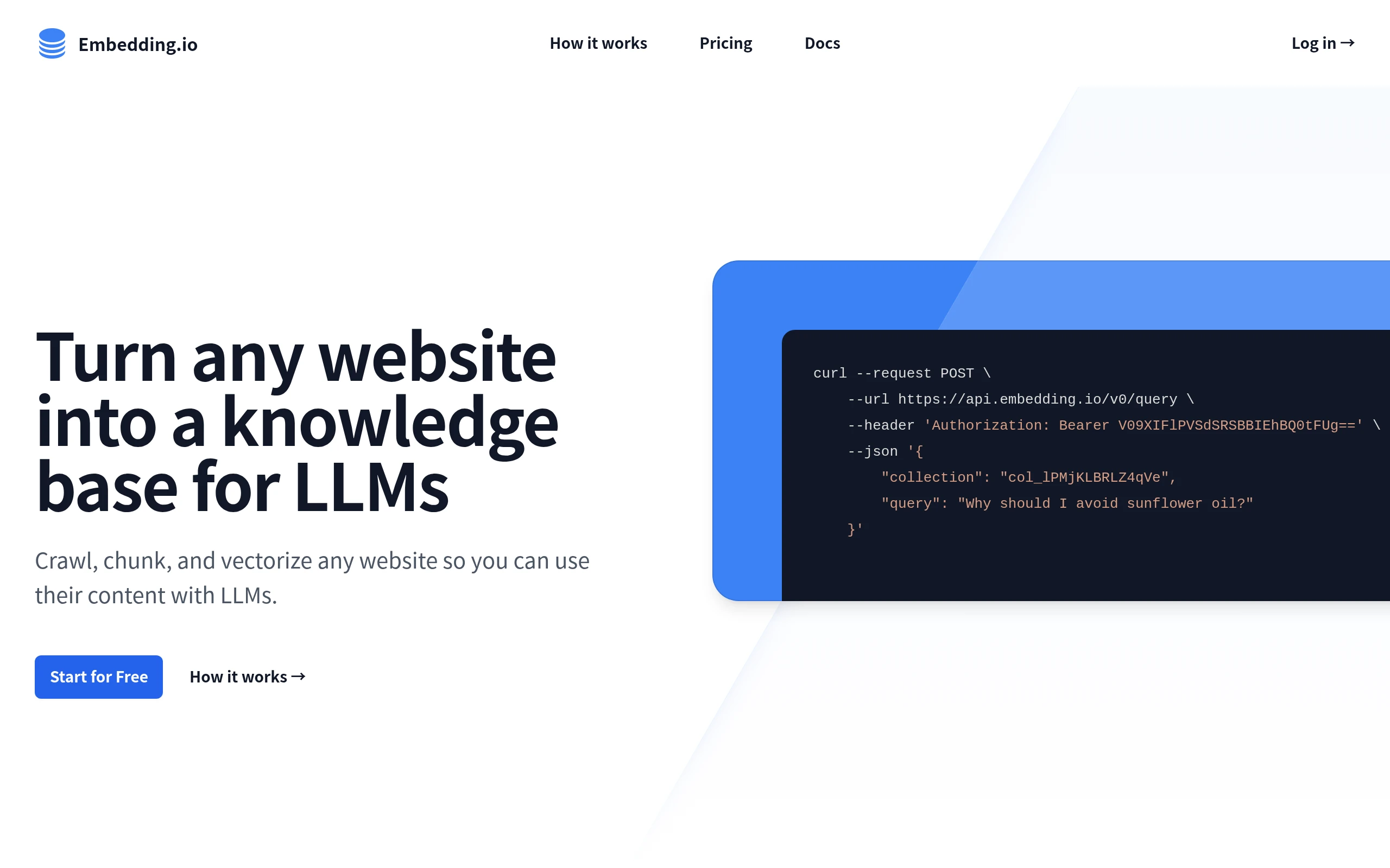 Embedding