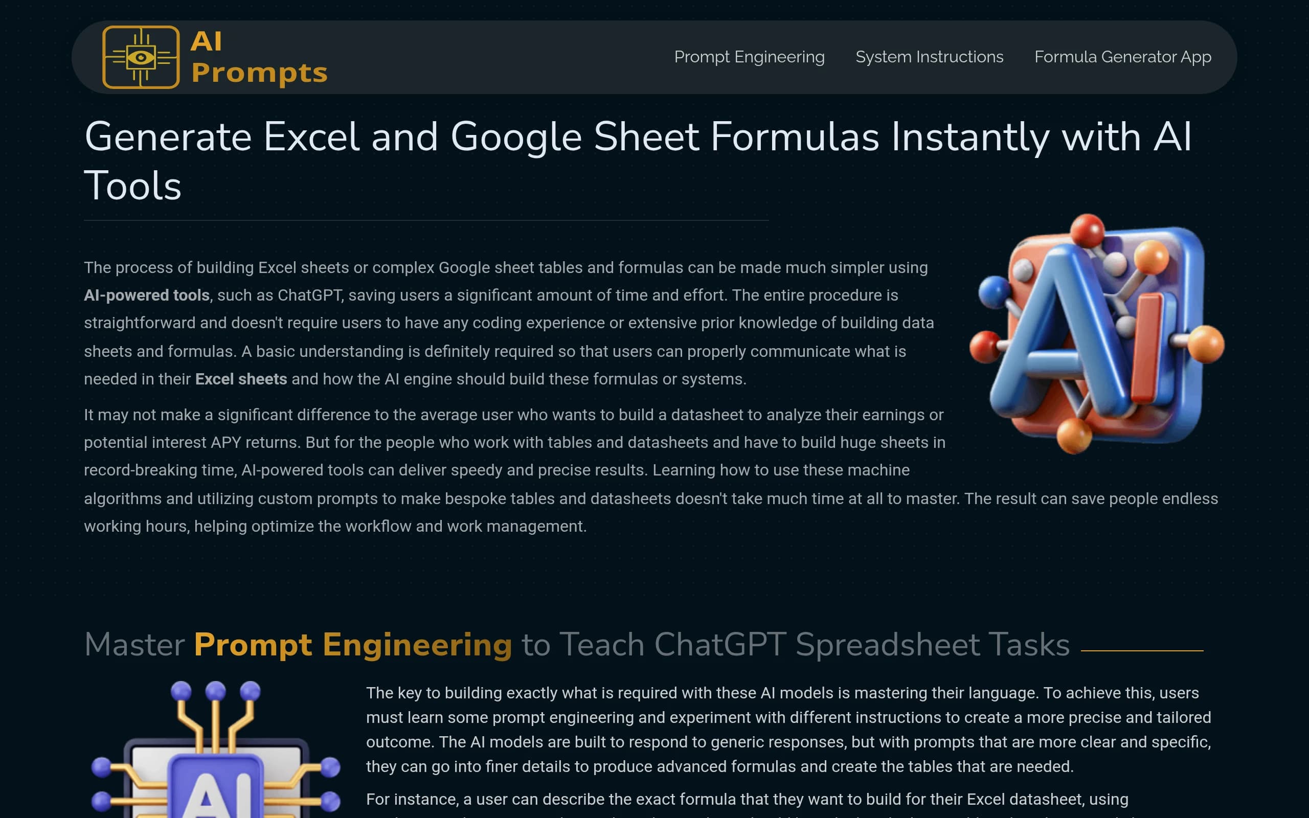 Formula Generator
