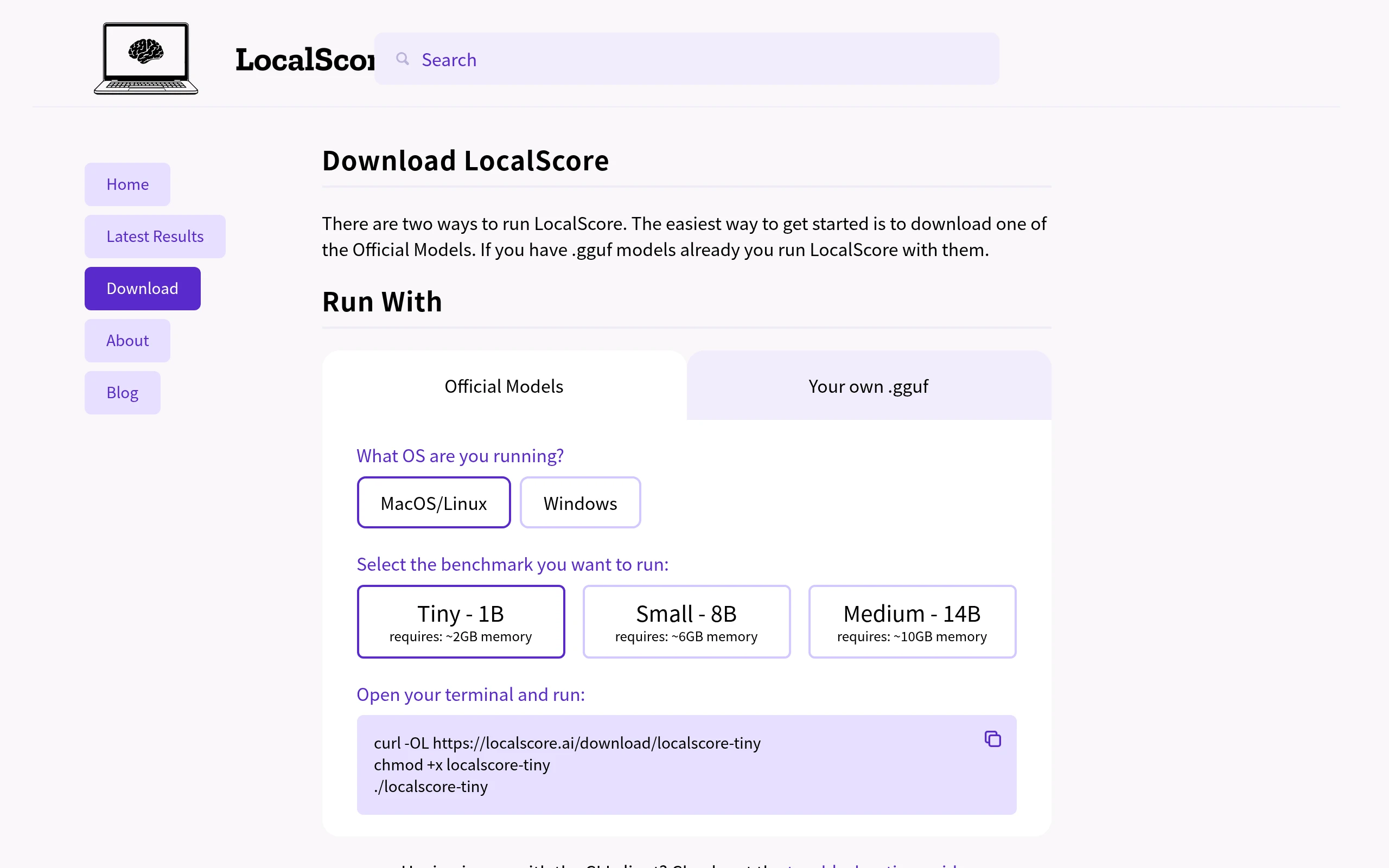 LocalScore