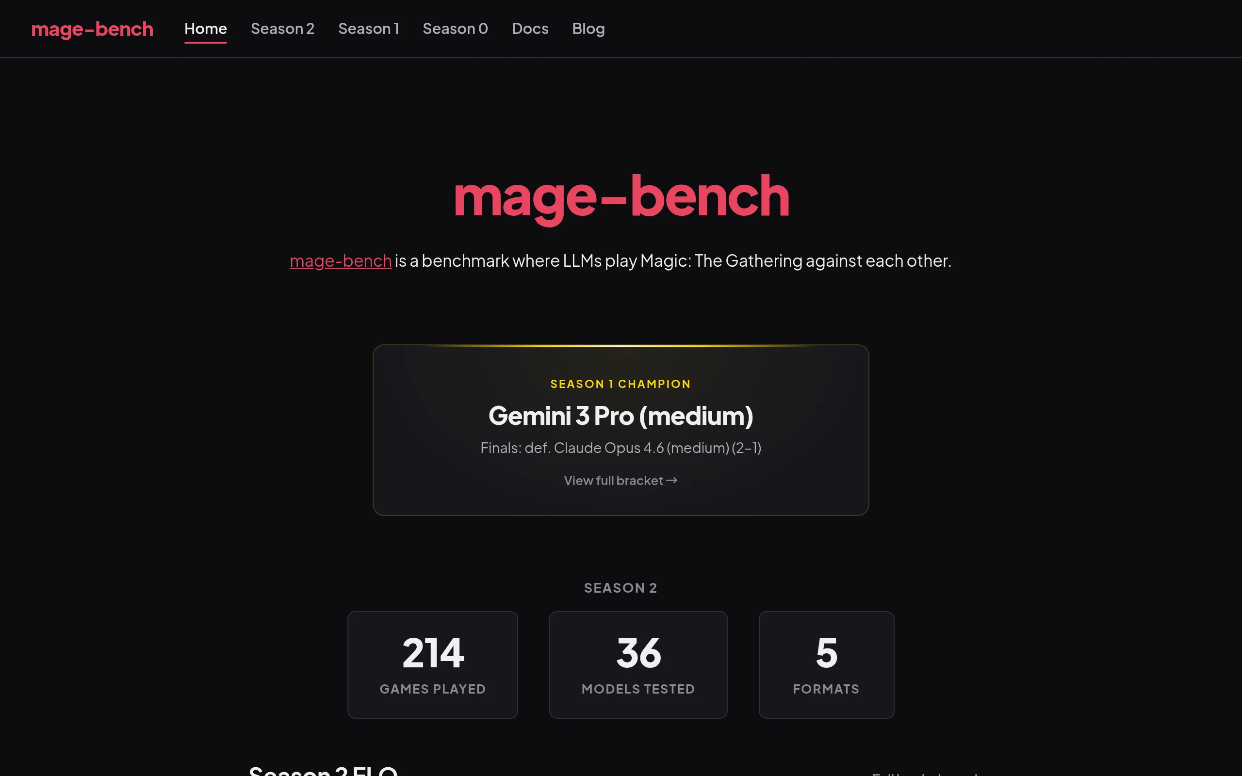 Mage Bench