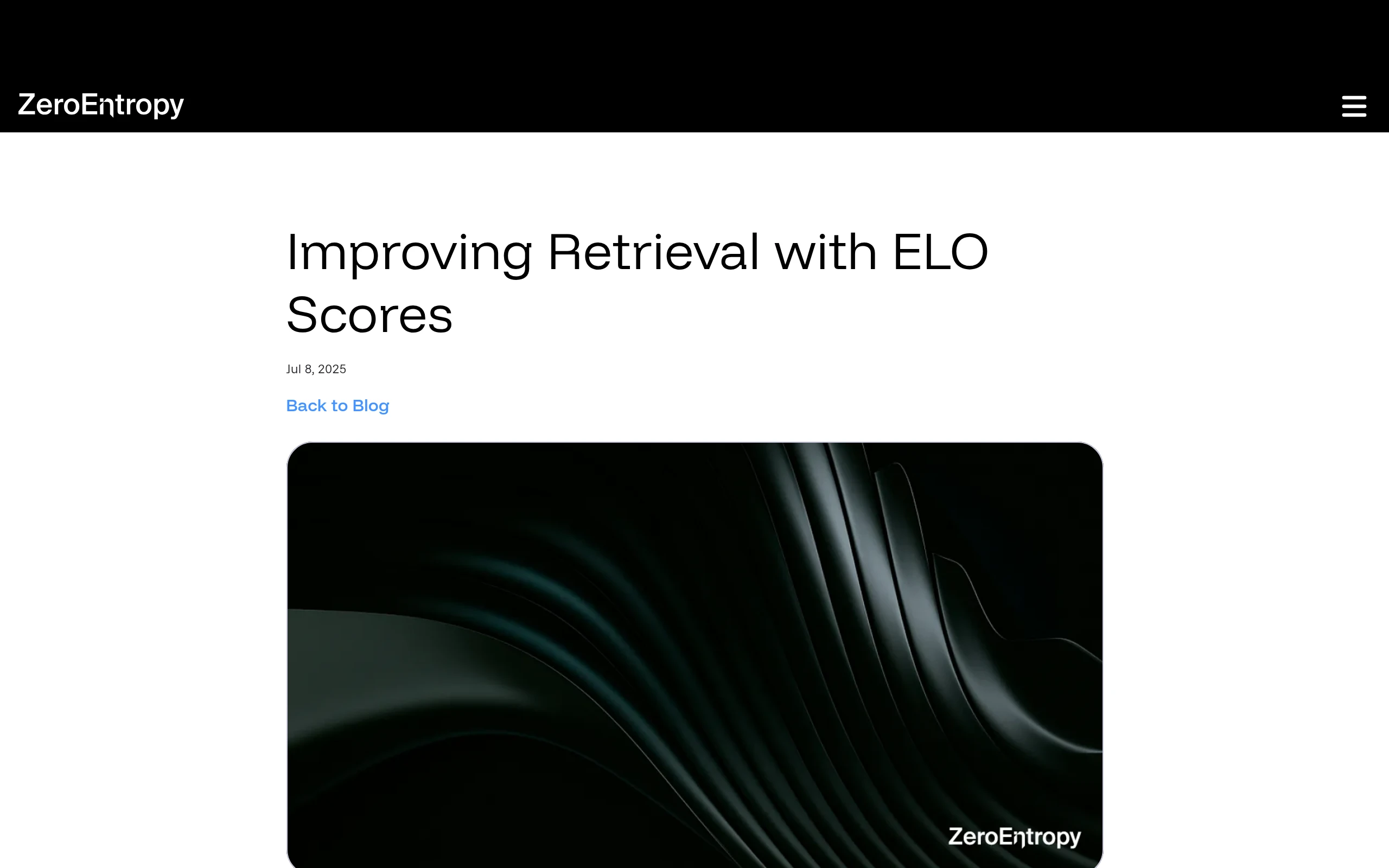 Zeroentropy